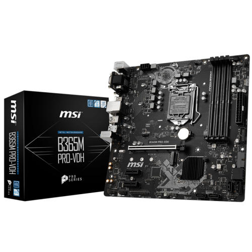 Материнская плата MSI B365M PRO-VDH (s1151-V2, Intel B365) (Восстановлено продавцом, 864953) купить в Украине: Киев, Днепр, Харьков, Одесса  | Проверка совместимости, низкая цена, отзывы, характеристики от TELEMART фото