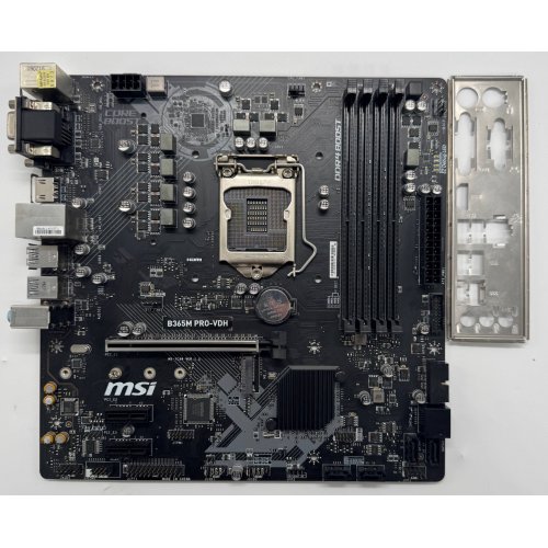 Материнская плата MSI B365M PRO-VDH (s1151-V2, Intel B365) (Восстановлено продавцом, 864953) купить в Украине: Киев, Днепр, Харьков, Одесса  | Проверка совместимости, низкая цена, отзывы, характеристики от TELEMART фото
