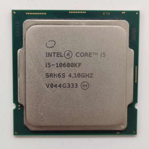 Процессор Intel Core i5-10600KF 4.1(4.8)GHz 12MB s1200 Tray (CM8070104282136) (Восстановлено продавцом, 864963) купить в Украине: Киев, Днепр, Харьков, Одесса  | Проверка совместимости, низкая цена, отзывы, характеристики от TELEMART фото