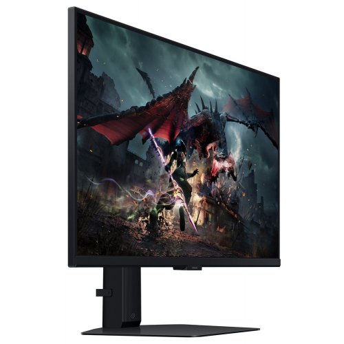 Уцінка монітор Samsung 27" Odyssey G5 (LS27DG500EIXCI) Black (Розкрита упаковка, 864969) купити в Україні: Київ, Львів, Хмельницький, Тернопіль, Івано-Франківськ | Низька ціна, відгуки, характеристики від TELEMART фото