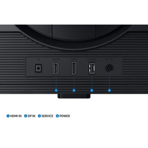 Уцінка монітор Samsung 27" Odyssey G5 (LS27DG500EIXCI) Black (Розкрита упаковка, 864969) купити в Україні: Київ, Львів, Хмельницький, Тернопіль, Івано-Франківськ | Низька ціна, відгуки, характеристики від TELEMART фото