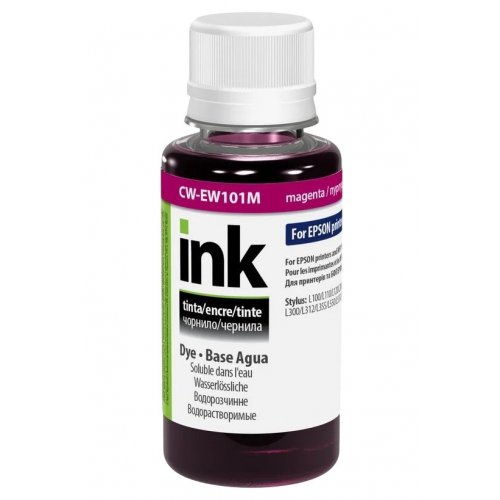 Чернила ColorWay Epson EW101 100ml (CW-EW101M01) Magenta купить в Украине: Киев, Днепр, Харьков, Одесса  | Низкая цена, отзывы, характеристики от TELEMART фото