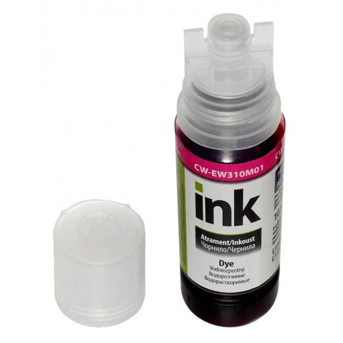 Чернила ColorWay Epson EW310 70ml (CW-EW310M01) Magenta купить в Украине: Киев, Днепр, Харьков, Одесса  | Низкая цена, отзывы, характеристики от TELEMART фото
