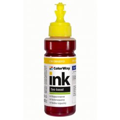 Чернила ColorWay Epson EW400 100ml (CW-EW400Y01) Yellow