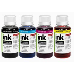 Комплект чорнил ColorWay Canon CW450 4x100ml (CW-CW450/CW451SET01) BK/С/M/Y