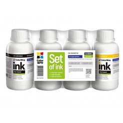 Комплект чорнил ColorWay Epson EW101 4x200ml (CW-EW101SET02) BK/С/M/Y