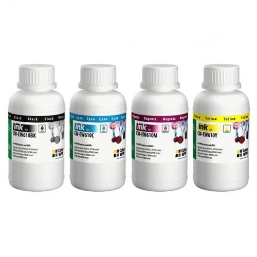 Комплект чорнил ColorWay Epson EW610 4x200ml (CW-EW610SET02) BK/C/M/Y купити в Україні: Київ, Львів, Хмельницький, Тернопіль, Івано-Франківськ | Низька ціна, відгуки, характеристики від TELEMART фото