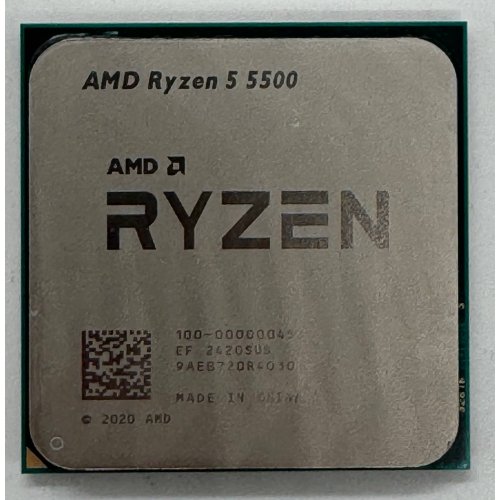 Процесор AMD Ryzen 5 5500 3.6(4.2)GHz 16MB sAM4 Box (100-100000457BOX) (Відновлено продавцем, 865173) купити в Україні: Київ, Львів, Хмельницький, Тернопіль, Івано-Франківськ | Перевірка сумісності, низька ціна, відгуки, характеристики від TELEMART фото