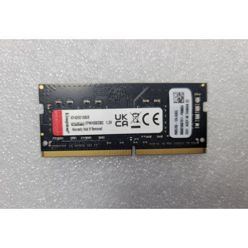 Уцінка озп Kingston SODIMM DDR4 8GB 2666Mhz FURY Impact Black (KF426S15IB/8) (Сліди використання, 865177) купити в Україні: Київ, Львів, Хмельницький, Тернопіль, Івано-Франківськ | Перевірка сумісності, низька ціна, відгуки, характеристики від TELEMART фото