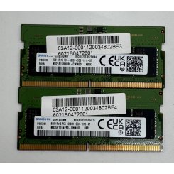 Озп Samsung SODIMM DDR5 16GB (2x8GB) 5600Mhz (M425R1GB4PB0-CWMOD) (Відновлено продавцем, 865178)