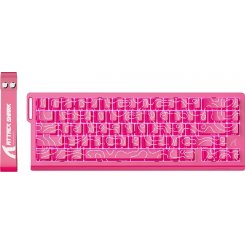 Клавиатура Attack Shark X68 RGB HE Magnetic Linear Switches (AS-6972792471051-P) Pink Contours