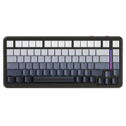 Клавиатура Attack Shark M86 RGB Linear Blueberry Switches Wireless (AS-6972792471525-MN) Gradient Black купить в Украине: Киев, Днепр, Харьков, Одесса  | Низкая цена, отзывы, характеристики от TELEMART фото