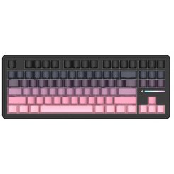 Клавиатура Attack Shark M87 Pro V2 RGB Linear White Jade Switch Wireless (AS-6972792470467-B) Gradient Pink