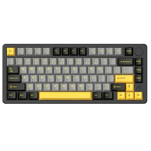 Клавиатура Attack Shark X86 RGB Custom Matcha Switch Wireless (AS-6972792471426-SB-UA) Starry Black купить в Украине: Киев, Днепр, Харьков, Одесса  | Низкая цена, отзывы, характеристики от TELEMART фото