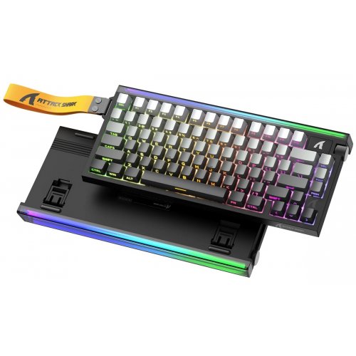 Клавиатура Attack Shark R85 RGB HE Magnetic Purple Mandrel Switches (AS-6972792472539-FG) Fluorescent Green купить в Украине: Киев, Днепр, Харьков, Одесса  | Низкая цена, отзывы, характеристики от TELEMART фото