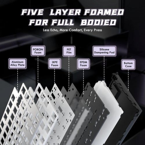 Клавиатура Attack Shark R85 RGB HE Magnetic Purple Mandrel Switches (AS-6972792472539-FG) Fluorescent Green купить в Украине: Киев, Днепр, Харьков, Одесса  | Низкая цена, отзывы, характеристики от TELEMART фото