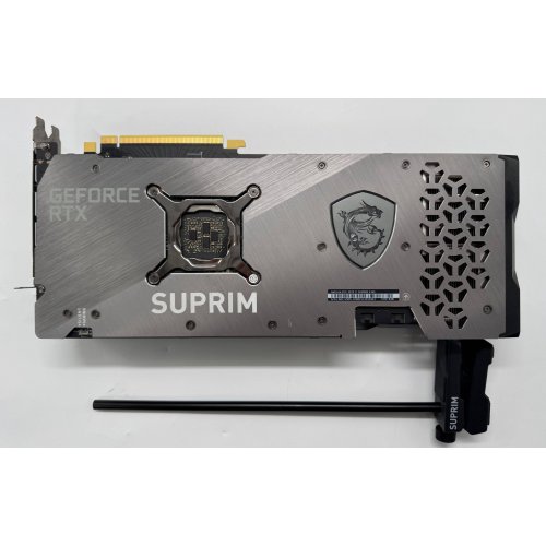 Відеокарта MSI GeForce RTX 3070 Ti SUPRIM X 8192MB (RTX 3070 Ti SUPRIM X 8G) (Відновлено продавцем, 865213) купити в Україні: Київ, Львів, Хмельницький, Тернопіль, Івано-Франківськ | Перевірка сумісності, низька ціна, відгуки, характеристики від TELEMART фото