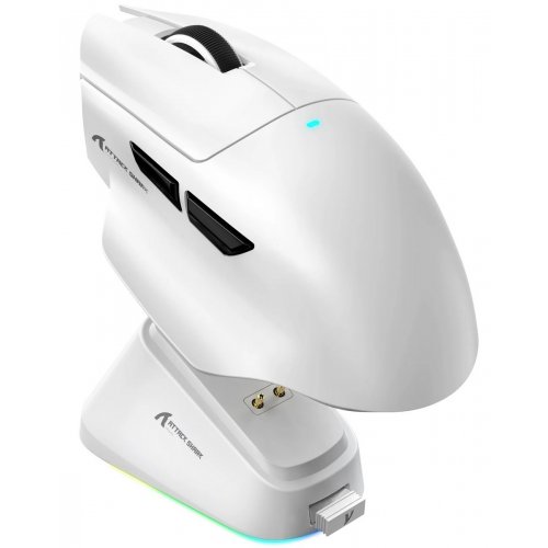 Мышка Attack Shark V6 Wireless (AS-6972792472638-W) White купить в Украине: Киев, Днепр, Харьков, Одесса  | Низкая цена, отзывы, характеристики от TELEMART фото