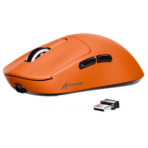 Мышка Attack Shark X3 Wireless (AS-6972792470825-O) Orange купить в Украине: Киев, Днепр, Харьков, Одесса  | Низкая цена, отзывы, характеристики от TELEMART фото