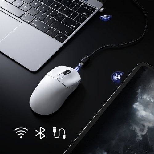 Мышка Attack Shark X3 Wireless (AS-6972792470054-B) Black купить в Украине: Киев, Днепр, Харьков, Одесса  | Низкая цена, отзывы, характеристики от TELEMART фото