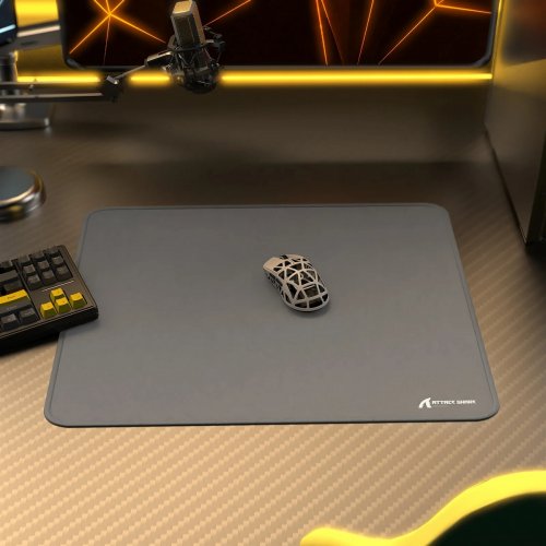 Коврик для мышки Attack Shark CM02 (AS-6972792472492-G) Grey купить в Украине: Киев, Днепр, Харьков, Одесса  | Низкая цена, отзывы, характеристики от TELEMART фото