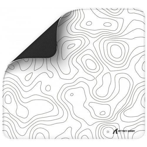 Коврик для мышки Attack Shark CM02 (AS-6972792472447-W) White купить в Украине: Киев, Днепр, Харьков, Одесса  | Низкая цена, отзывы, характеристики от TELEMART фото