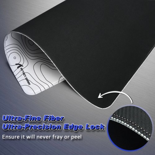 Коврик для мышки Attack Shark CM02 (AS-6972792472447-W) White купить в Украине: Киев, Днепр, Харьков, Одесса  | Низкая цена, отзывы, характеристики от TELEMART фото