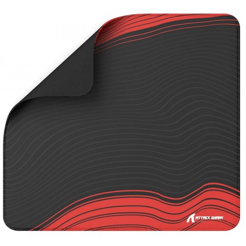 Коврик для мышки Attack Shark CM02 (AS-6972792472461-BR) Black/Red купить в Украине: Киев, Днепр, Харьков, Одесса  | Низкая цена, отзывы, характеристики от TELEMART фото