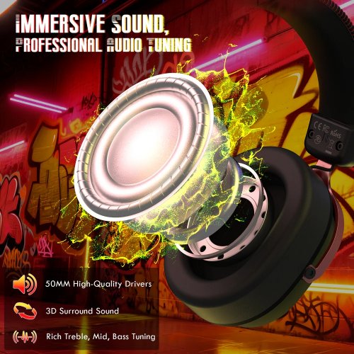 Навушники Attack Shark L30 Pro Wireless (AS-6979033730137-BR) Black/Red купити в Україні: Київ, Львів, Хмельницький, Тернопіль, Івано-Франківськ | Низька ціна, відгуки, характеристики від TELEMART фото