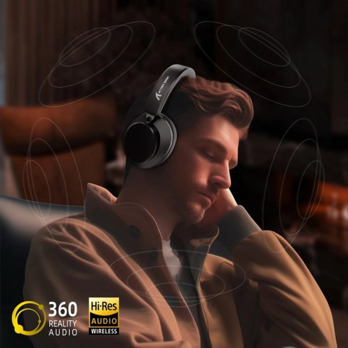 Навушники Attack Shark G500 Wireless (AS-G500-B) Black купити в Україні: Київ, Львів, Хмельницький, Тернопіль, Івано-Франківськ | Низька ціна, відгуки, характеристики від TELEMART фото