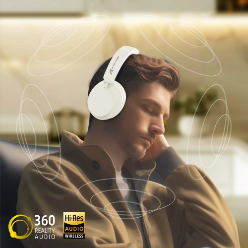 Навушники Attack Shark G500 Wireless (AS-G500-W) White купити в Україні: Київ, Львів, Хмельницький, Тернопіль, Івано-Франківськ | Низька ціна, відгуки, характеристики від TELEMART фото