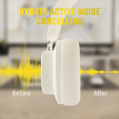 Навушники Attack Shark G500 Wireless (AS-G500-W) White купити в Україні: Київ, Львів, Хмельницький, Тернопіль, Івано-Франківськ | Низька ціна, відгуки, характеристики від TELEMART фото