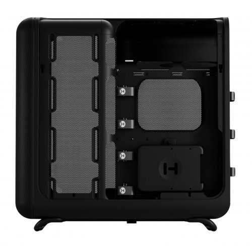 Корпус Hyte X50 без БП (CS-HYTE-X50G-BB) Pitch Black купить в Украине: Киев, Днепр, Харьков, Одесса  | Проверка совместимости, низкая цена, отзывы, характеристики от TELEMART фото