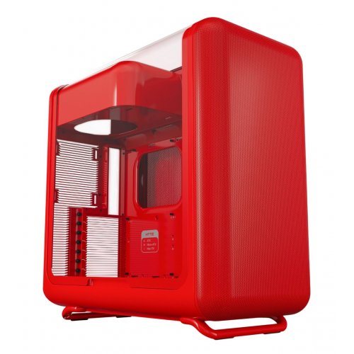 Корпус Hyte X50 без БП (CS-HYTE-X50G-RR) Wild Cherry купить в Украине: Киев, Днепр, Харьков, Одесса  | Проверка совместимости, низкая цена, отзывы, характеристики от TELEMART фото