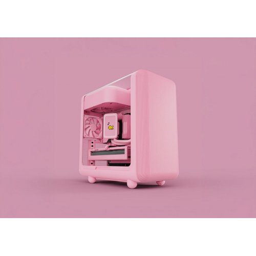 Корпус Hyte X50 без БП (CS-HYTE-X50G-SM) Strawberry Milk купить в Украине: Киев, Днепр, Харьков, Одесса  | Проверка совместимости, низкая цена, отзывы, характеристики от TELEMART фото