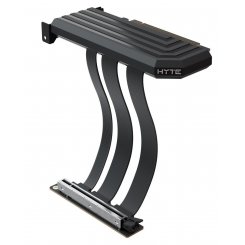 Райзер Hyte PCIE 5.0 Hyper Riser 200mm (ACC-HYTE-PCIE50-BB) Pitch Black