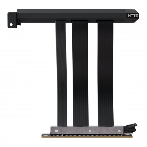 Райзер Hyte PCIE 5.0 Hyper Riser 200mm (ACC-HYTE-PCIE50-BB) Pitch Black купить в Украине: Киев, Днепр, Харьков, Одесса  | Низкая цена, отзывы, характеристики от TELEMART фото