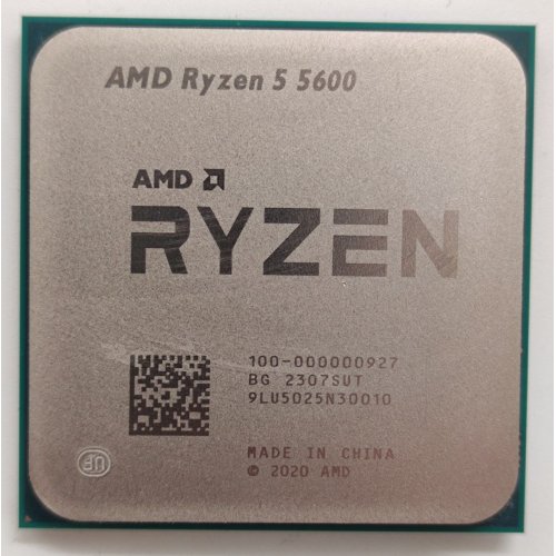 Процессор AMD Ryzen 5 5600 3.5(4.4)GHz 32MB sAM4 Tray (100-000000927) (Восстановлено продавцом, 865292) купить в Украине: Киев, Днепр, Харьков, Одесса  | Проверка совместимости, низкая цена, отзывы, характеристики от TELEMART фото