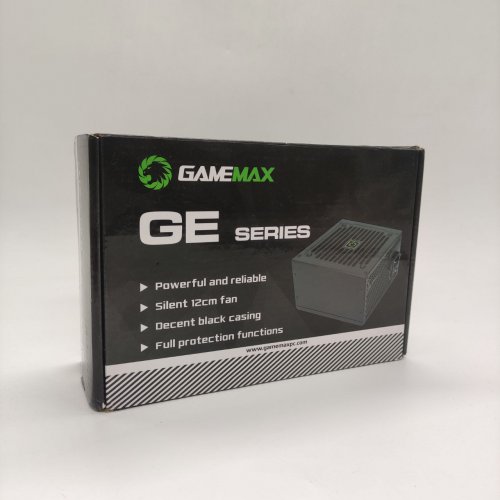Блок живлення GAMEMAX GE-450 450W (GE-450) (Відновлено продавцем, 865300) купити в Україні: Київ, Львів, Хмельницький, Тернопіль, Івано-Франківськ | Перевірка сумісності, низька ціна, відгуки, характеристики від TELEMART фото