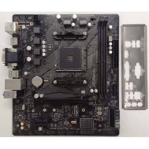 Материнська плата AsRock B550M-HDV (sAM4, AMD B550) (Відновлено продавцем, 865307) купити в Україні: Київ, Львів, Хмельницький, Тернопіль, Івано-Франківськ | Перевірка сумісності, низька ціна, відгуки, характеристики від TELEMART фото