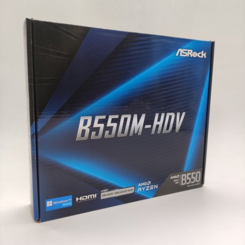Материнська плата AsRock B550M-HDV (sAM4, AMD B550) (Відновлено продавцем, 865307) купити в Україні: Київ, Львів, Хмельницький, Тернопіль, Івано-Франківськ | Перевірка сумісності, низька ціна, відгуки, характеристики від TELEMART фото