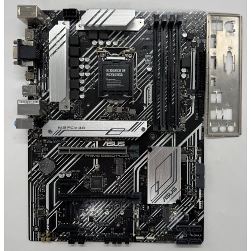 Материнська плата Asus PRIME B560-PLUS (s1200, Intel B560) (Відновлено продавцем, 865315) купити в Україні: Київ, Львів, Хмельницький, Тернопіль, Івано-Франківськ | Перевірка сумісності, низька ціна, відгуки, характеристики від TELEMART фото