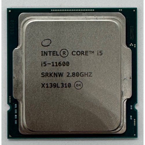Процессор Intel Core i5-11600 2.8(4.8)GHz 12MB s1200 Box (BX8070811600) (Восстановлено продавцом, 865318) купить в Украине: Киев, Днепр, Харьков, Одесса  | Проверка совместимости, низкая цена, отзывы, характеристики от TELEMART фото