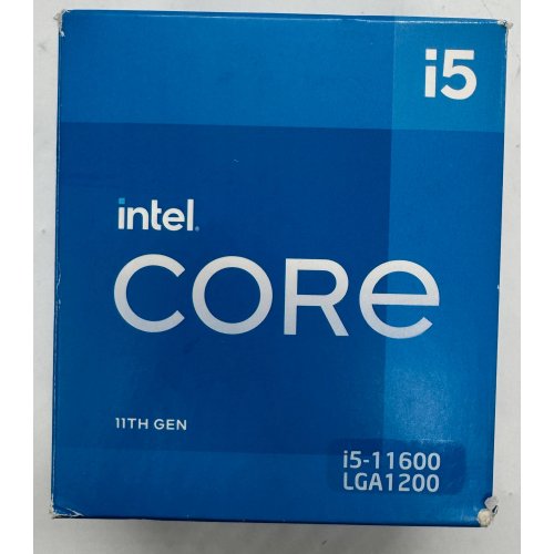 Процессор Intel Core i5-11600 2.8(4.8)GHz 12MB s1200 Box (BX8070811600) (Восстановлено продавцом, 865318) купить в Украине: Киев, Днепр, Харьков, Одесса  | Проверка совместимости, низкая цена, отзывы, характеристики от TELEMART фото