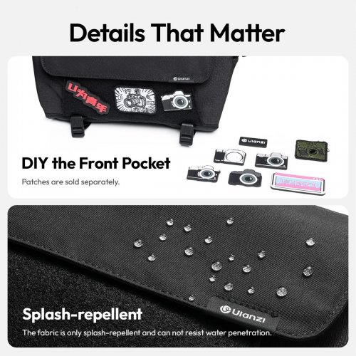 Сумка Ulanzi BP11 8L Bag (B158 BP11) Black купити в Україні: Київ, Львів, Хмельницький, Тернопіль, Івано-Франківськ | Низька ціна, відгуки, характеристики від TELEMART фото