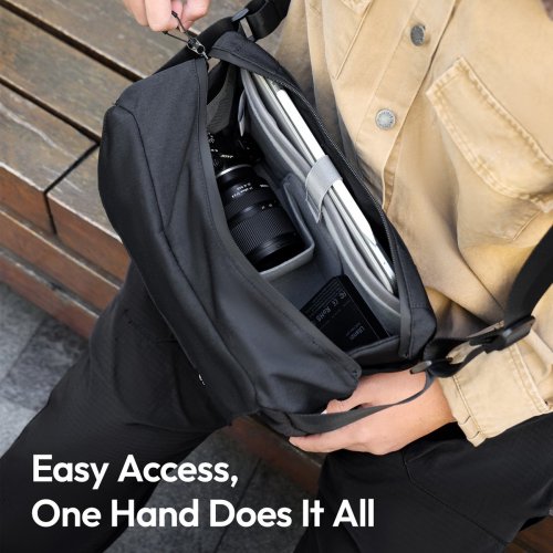 Сумка Ulanzi BP11 8L Bag (B158 BP11) Black купити в Україні: Київ, Львів, Хмельницький, Тернопіль, Івано-Франківськ | Низька ціна, відгуки, характеристики від TELEMART фото