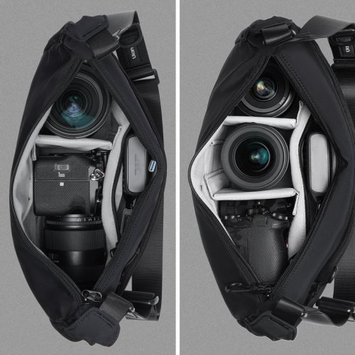 Сумка Ulanzi HMN1 Crossbody Bag (B160 HMN1) Light Gray купити в Україні: Київ, Львів, Хмельницький, Тернопіль, Івано-Франківськ | Низька ціна, відгуки, характеристики від TELEMART фото