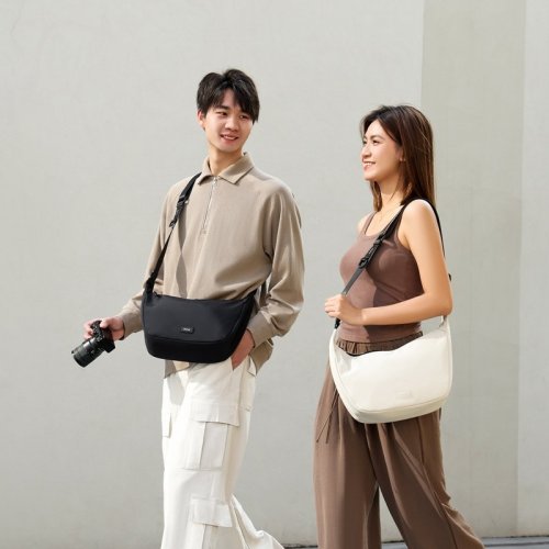 Сумка Ulanzi HMN1 Crossbody Bag (B160 HMN1) Light Gray купити в Україні: Київ, Львів, Хмельницький, Тернопіль, Івано-Франківськ | Низька ціна, відгуки, характеристики від TELEMART фото