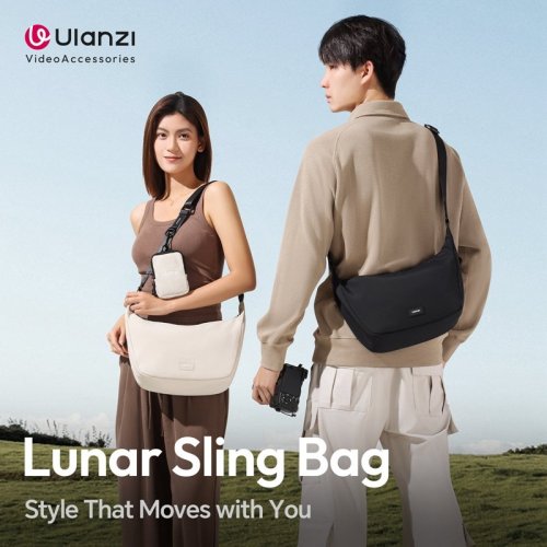 Сумка Ulanzi HMN1 Crossbody Bag (B161 HMN1) Black купити в Україні: Київ, Львів, Хмельницький, Тернопіль, Івано-Франківськ | Низька ціна, відгуки, характеристики від TELEMART фото