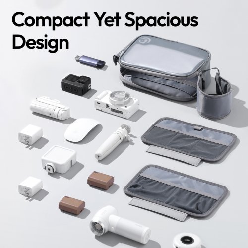 Сумка Ulanzi BP15 Storage Bag Mini (B168 BP15-Mini) Transparent купити в Україні: Київ, Львів, Хмельницький, Тернопіль, Івано-Франківськ | Низька ціна, відгуки, характеристики від TELEMART фото